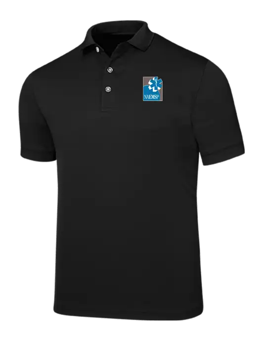 Callaway Ottoman Black Polo w/NAEMSP Logo