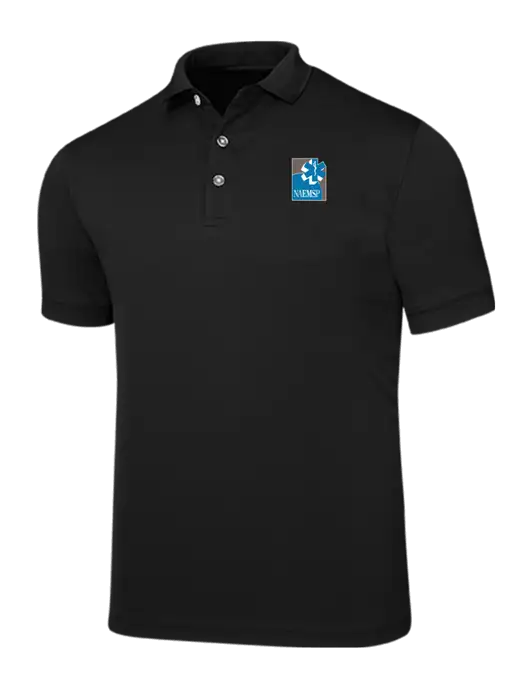 Callaway Ottoman Black Polo w/NAEMSP Logo