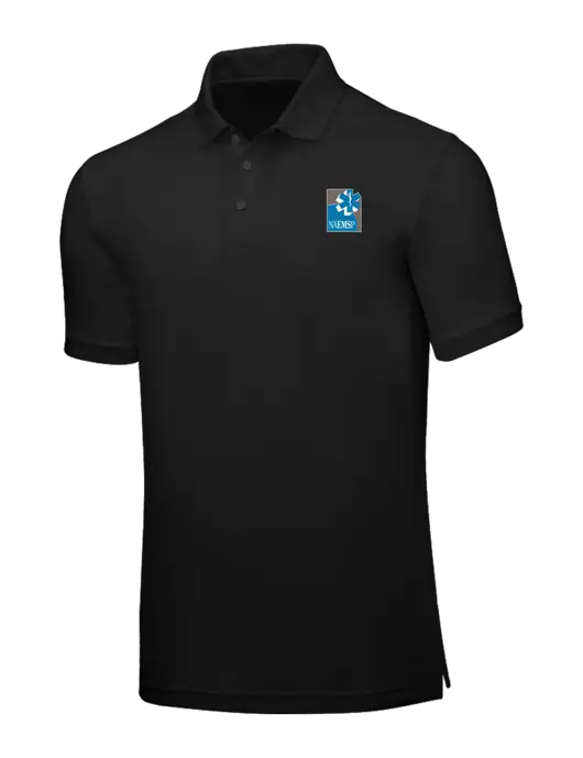 Black Core Classic Pique w/NAEMSP Logo