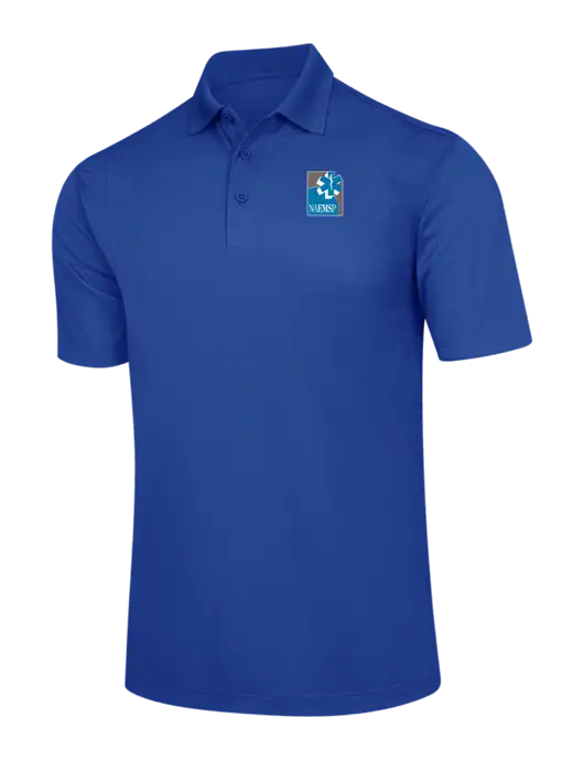 Royal Micropique Sport-Wick Polo w/NAEMSP Logo