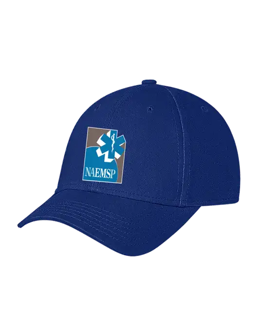 Royal Structured Soft Snap Closure Hook & Loop Cap w/NAEMSP Logo