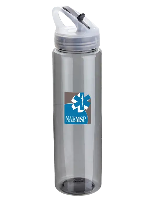 Buddy Smoke 32 oz PET Bottle with Flip Lid w/NAEMSP Logo