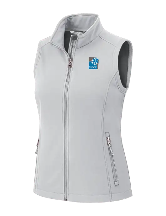 Marshmellow Womens Core Soft Shell Vest w/NAEMSP Logo