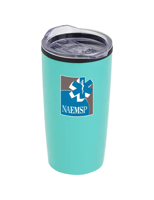 Olympus Teal 20 oz Tumbler w/NAEMSP Logo
